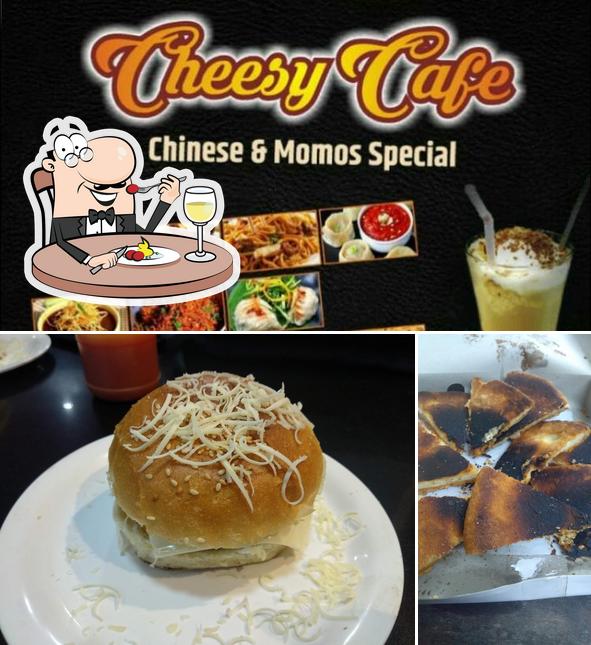 Food at Cheesy cafe