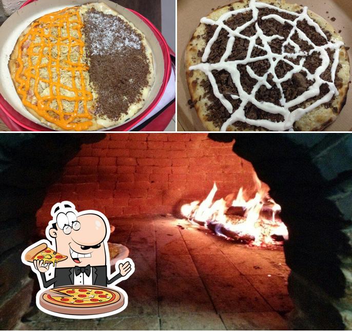 No Casa Dos Assados, você pode desfrutar de pizza