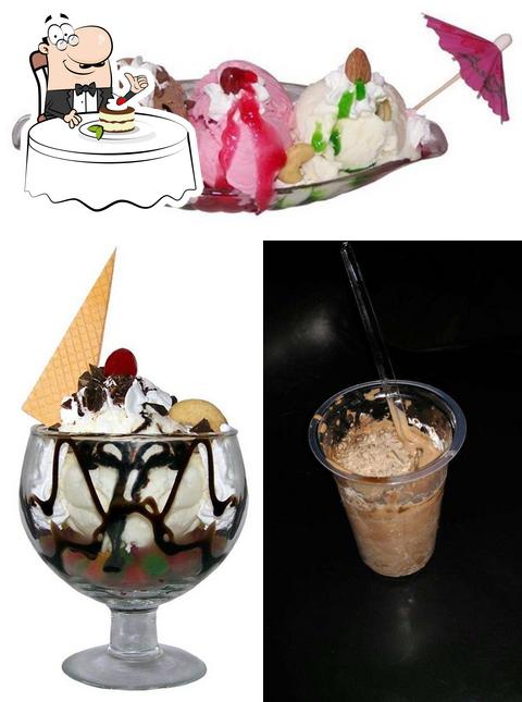 Meridian Ice Cream offers a range of desserts