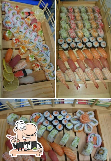 Ordina le varie opzioni di sushi