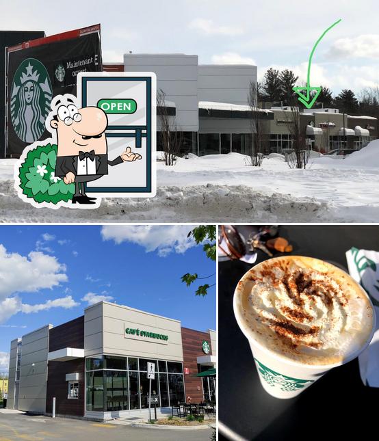 La photo de la extérieur et dessert concernant Café Starbucks