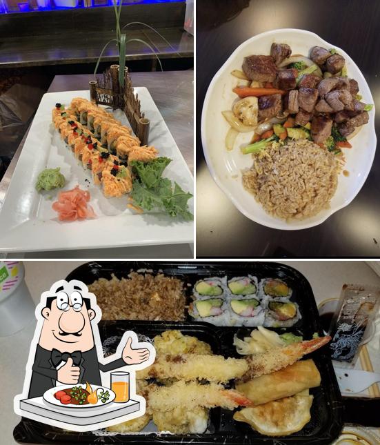 Еда в "Yamato Sushi & Steak House"