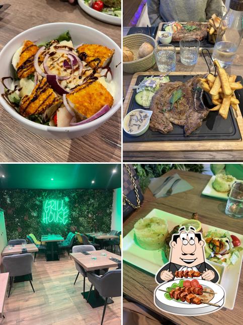 La photo de la nourriture et intérieur de Restaurant GRILL HOUSE’s