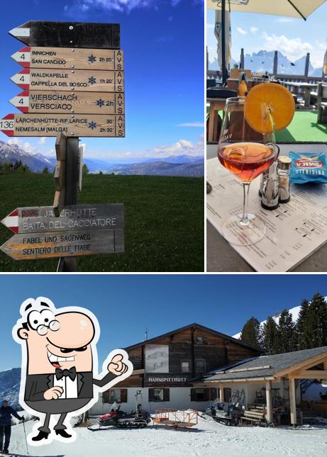 Gli esterni di Rifugio Gallo Cedrone monte Elmo