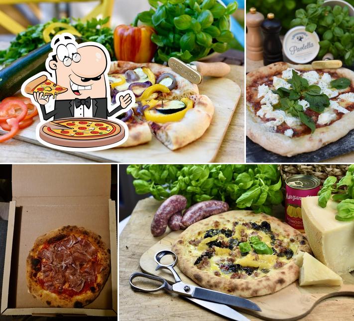 Choisissez des pizzas à Mano-a-Mano-Potsdam