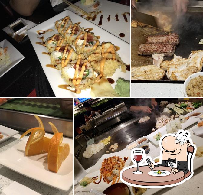 Meals at SHIKI SUSHI TEPPAN BBQ & SPORTS BAR