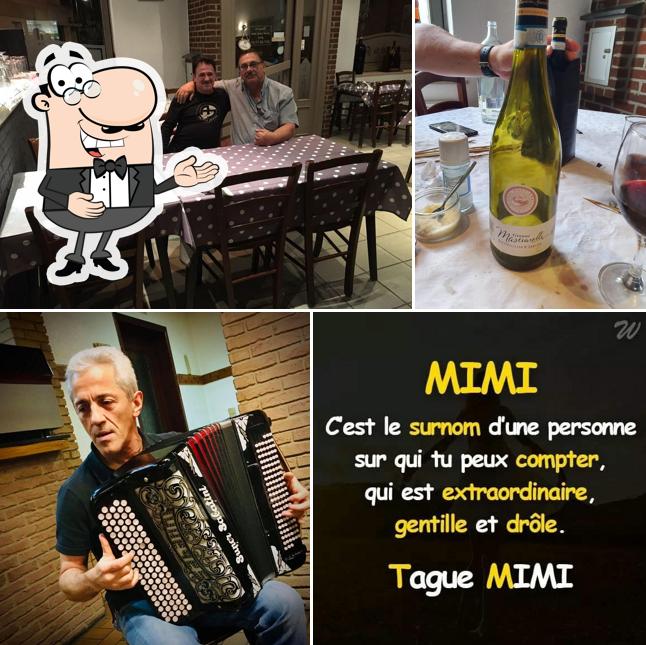 Это снимок ресторана "Restaurant de la gare "Chez Mimi""
