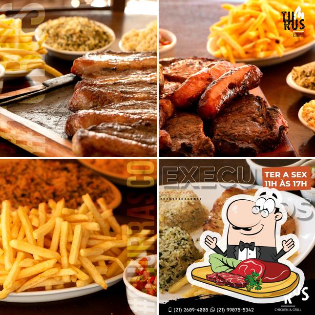 Dê uma olhada na gama de refeições de carne