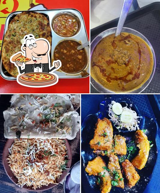 Pick pizza at Kissan Dhaba Restaurant, Rooms and banquet hall