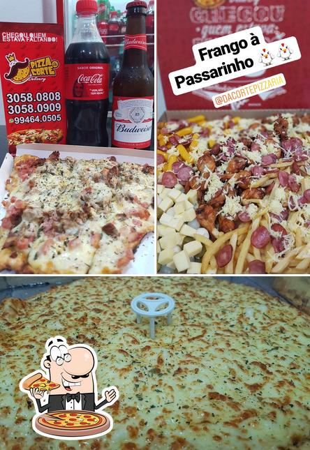 Experimente pizza no Pizza da Corte