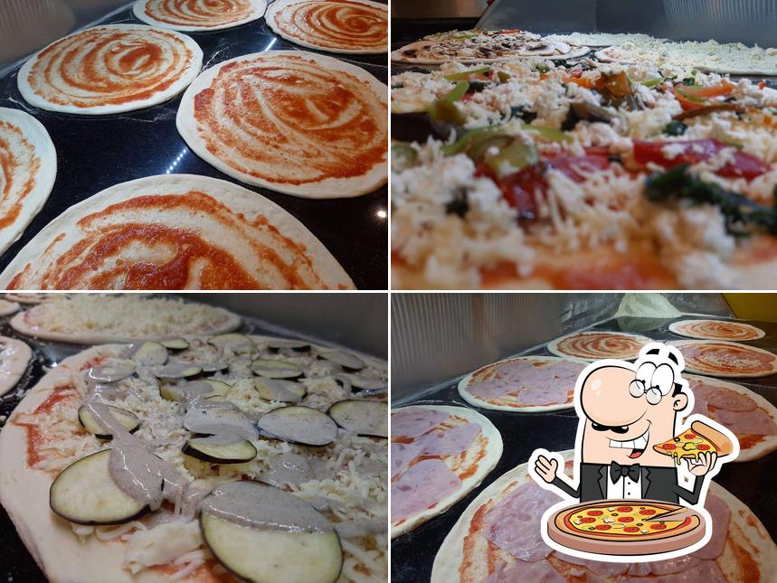 Choisissez de nombreux genres de pizzas