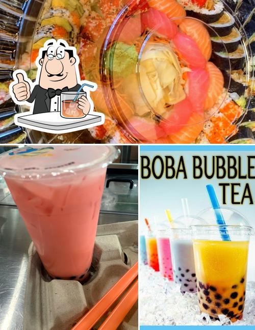 Parmi les diverses choses de la boire et la nourriture, une personne peut trouver sur BARIA SUSHI & POKÉ & BUBBLE TEA (Campus Laval UdeM )