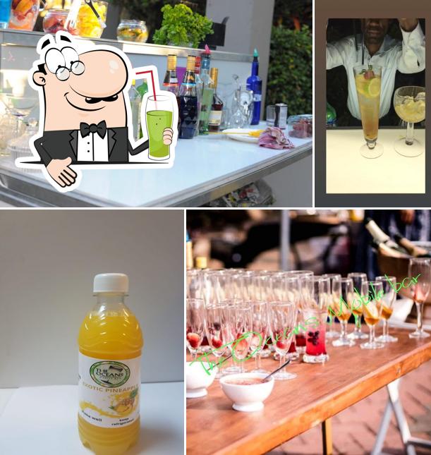 Durban Mobile bar ( The Oceans events), Durban Restaurant menu and
