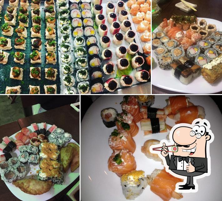 Peça diversas opções de sushi