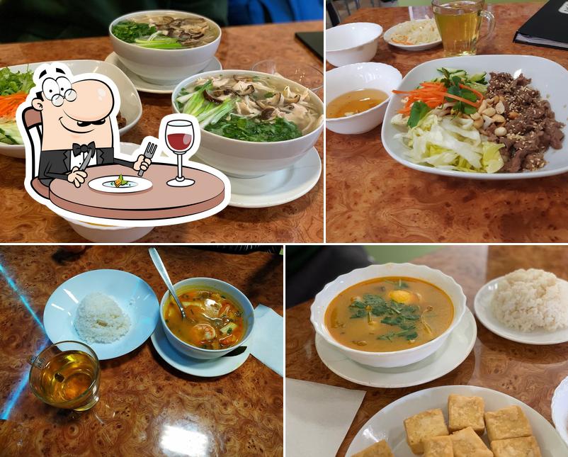 Еда в ""Вьете Бамбук" - ресторан вьетнамской кухни"