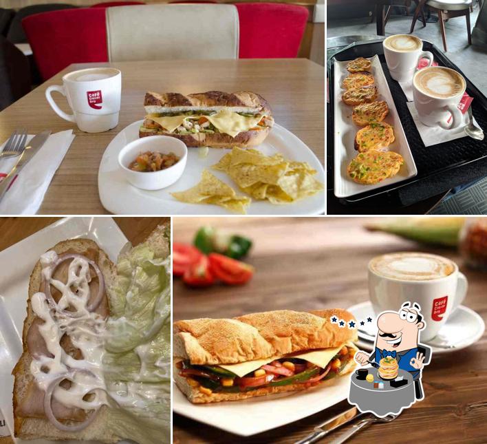 Food at Café Coffee Day