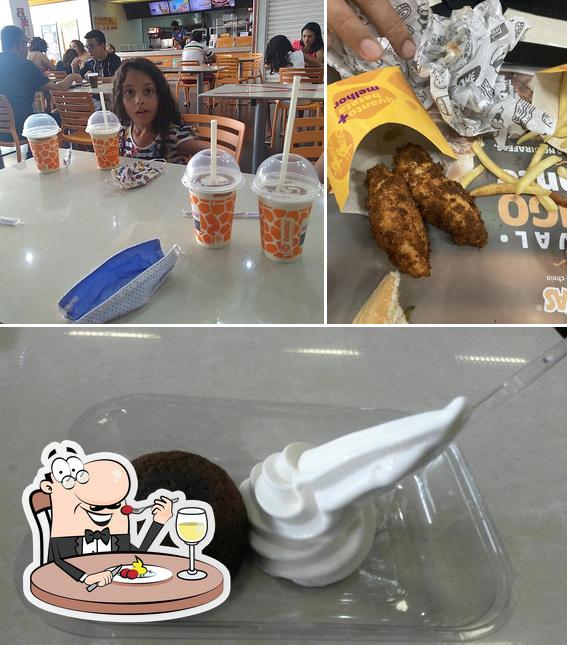 Comida em Giraffas Shopping Sobradinho