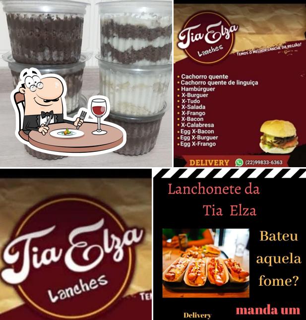 Comida em Tia Elza Lanches