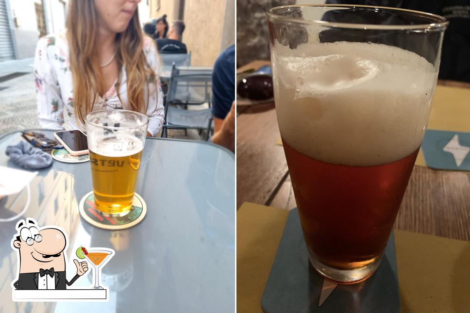 Prenditi un drink dal menu