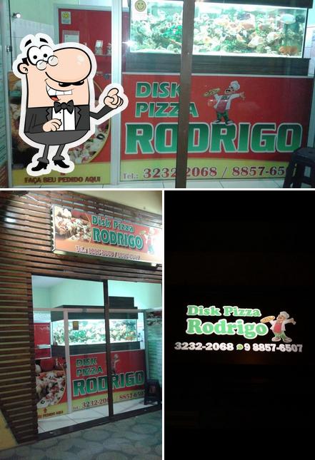 O interior do Rodrigo Disk Pizza