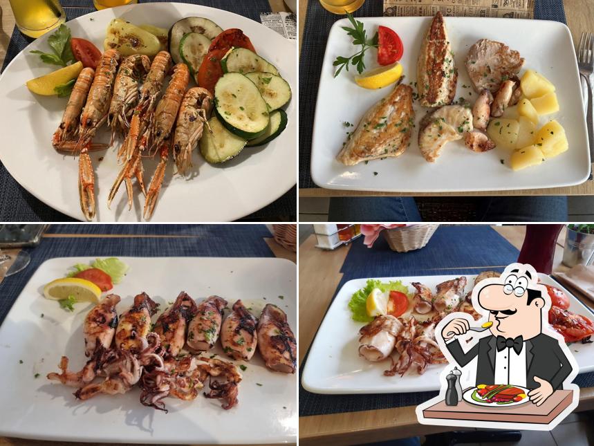 Cibo al RESTORAN CAPITANO RABAC (fish restaurant)