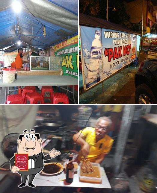 Foto de SATE AYAM PONOROGO PAK MO Jl.Depok Semarang (depan KHAS Hotel)