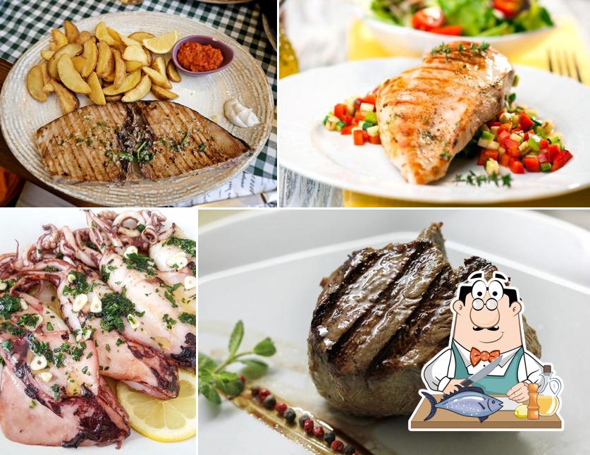 Salmone grigliato al Restoran Zeko