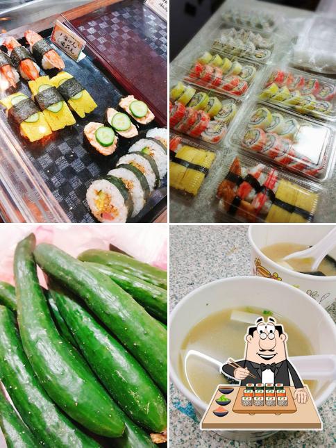 祥手作 壽司 烤物 湯品