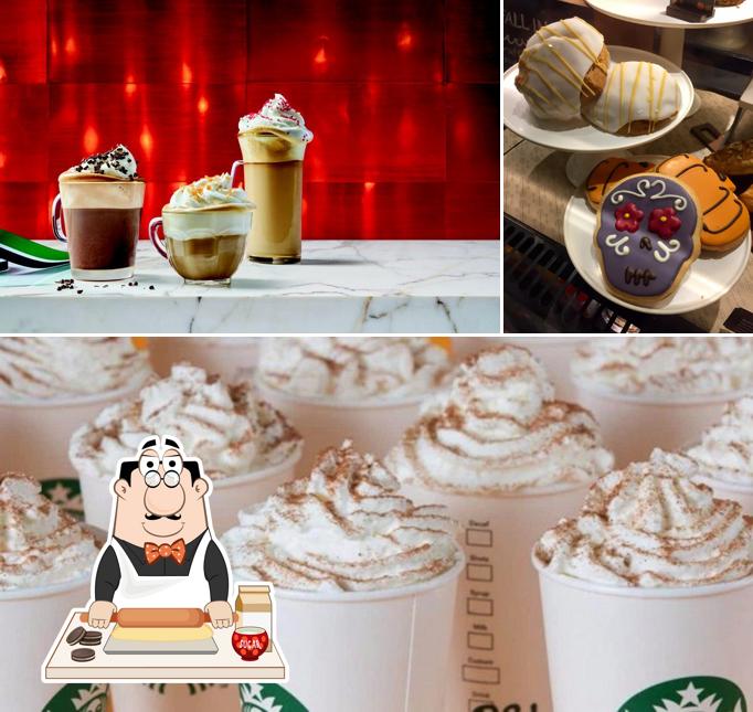 Starbucks te ofrece una buena selección de dulces