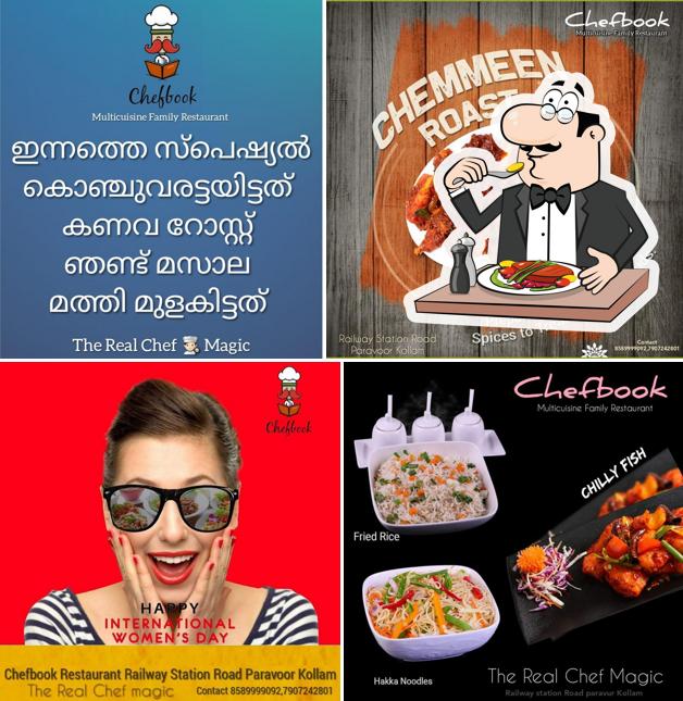 Food at CHEFBOOK RESTAURANT