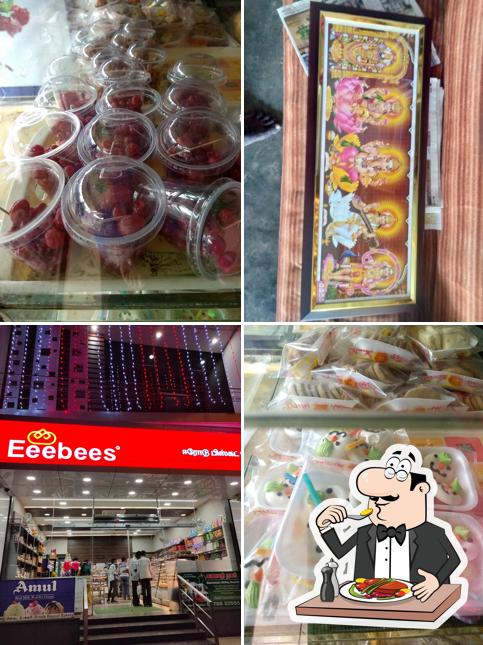Food at Eeebees