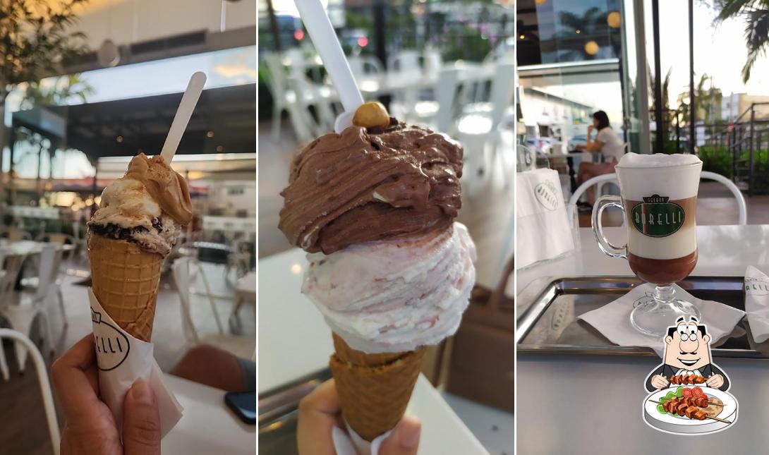 Platos en Gelato Borelli