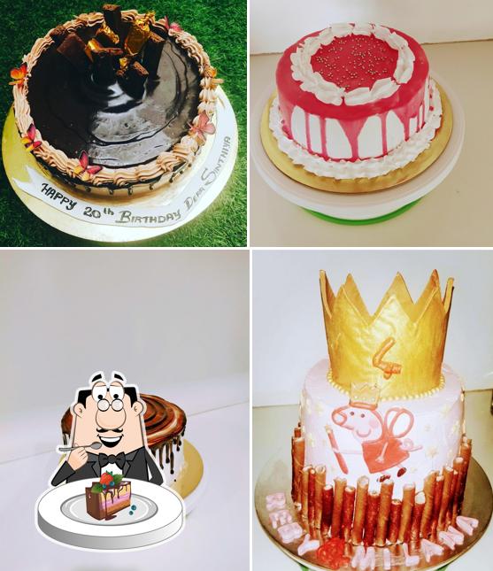 Here's a picture of LUSCIOUS CAKES by SANJU( home bakery)