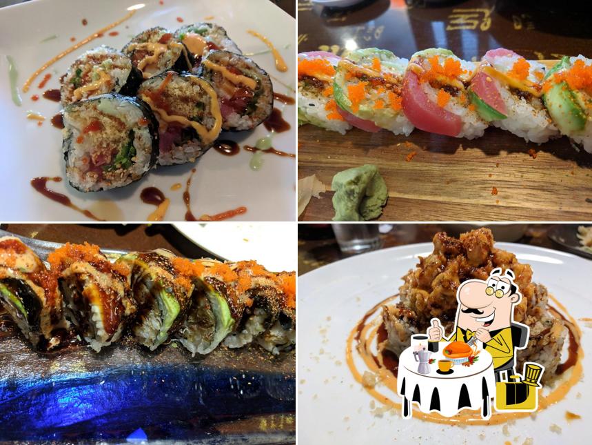 Блюда в "Mikado Asian Cuisine & Sushi"
