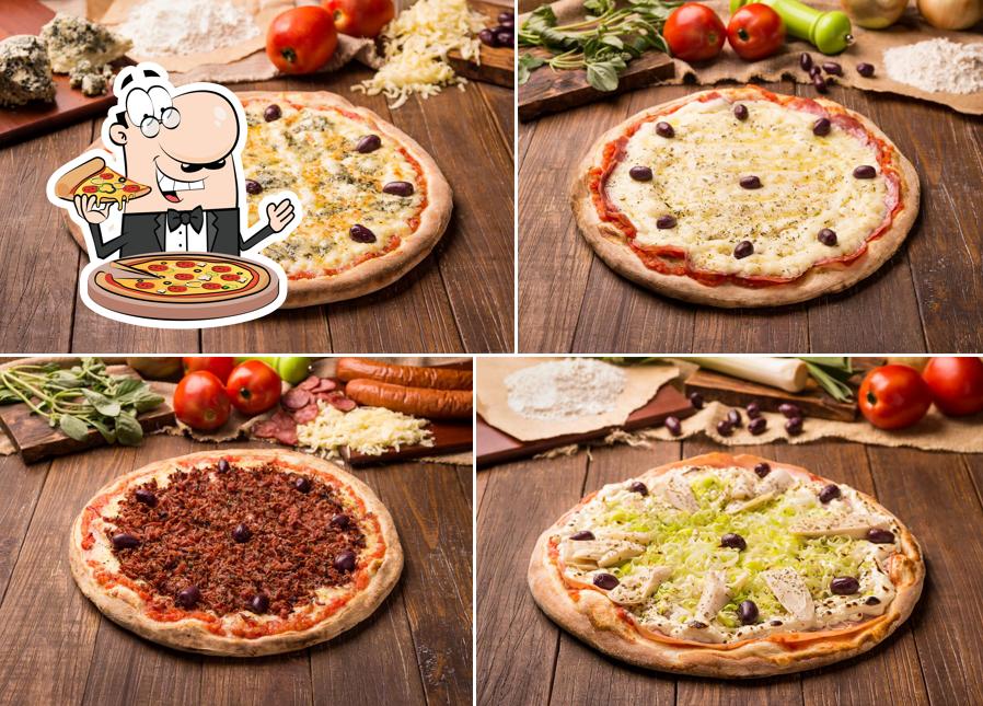 No Babbo Giovanni Pizzaria Delivery, você pode desfrutar de pizza