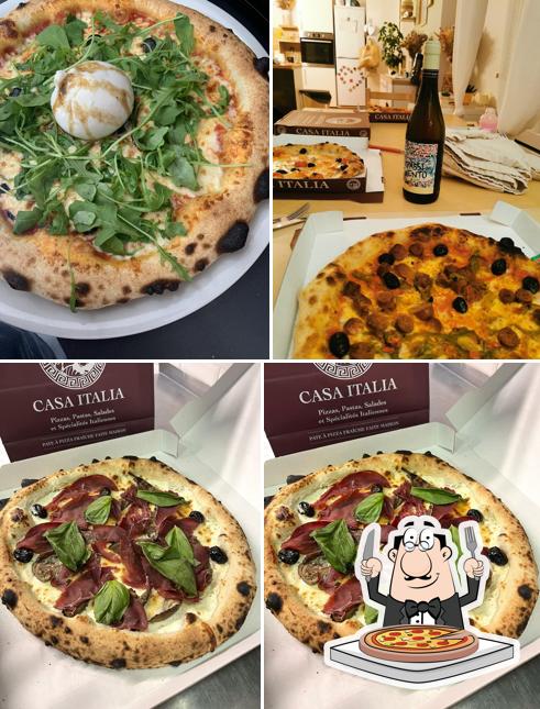 Get pizza at Casa Italia Gouvieux