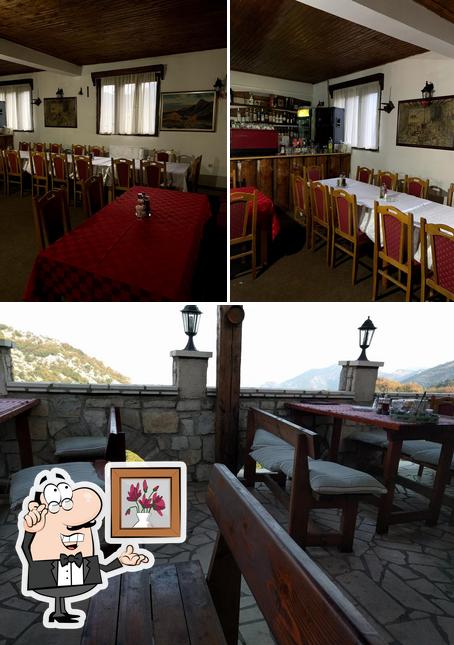 El interior de Restaurant Jezerski Vrh