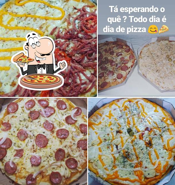 Escolha diversos estilos de pizza