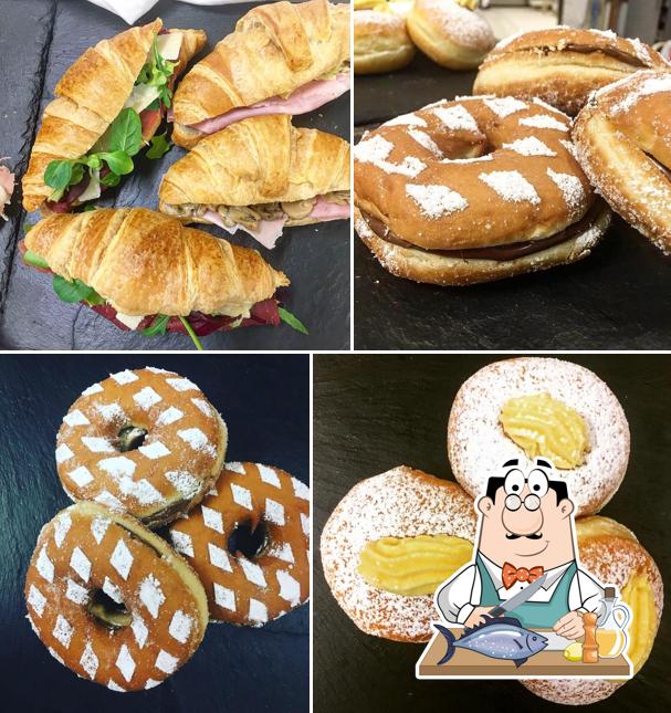 Salmone grigliato al Panificio Pasticceria Busiol