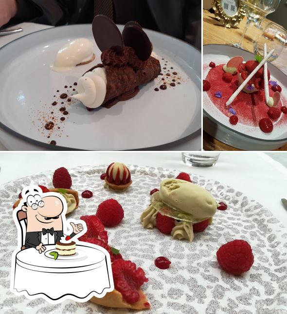 Restaurant l'Auberge de Bagatelle propose une sélection de desserts