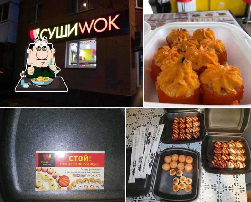 Еда в "Суши Wok"