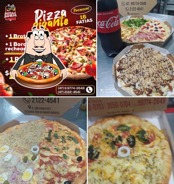 Consiga diversos variedades de pizza