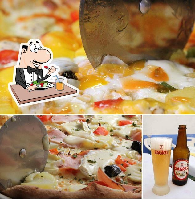 La photo de la nourriture et bière de Le comptoir à pizzas Biganos’s