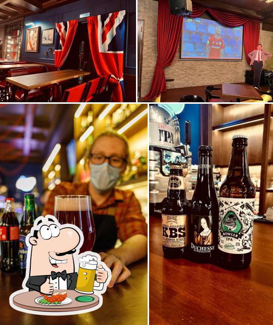 "Red Lion Pub" предлагает большой выбор сортов пива