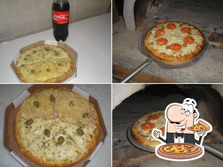 Escolha pizza no Dois Amigos