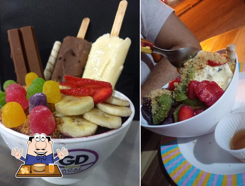 Platos en GD açai