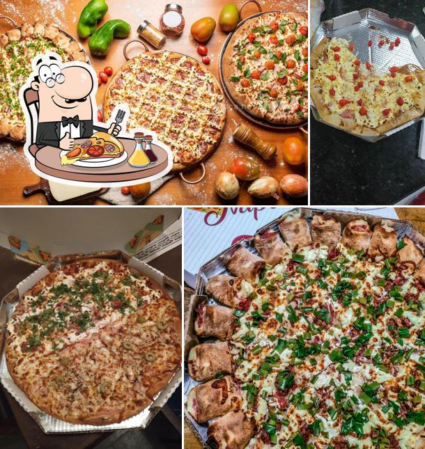 Escolha pizza no Pizzaria Sabores de Nápoles - Abílio Machado