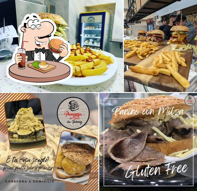 Concediti un bell'hamburger a Panineria del Viale da Johnny