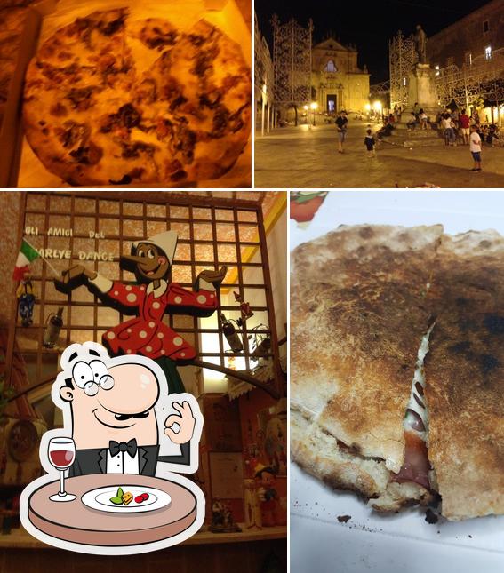 La immagine di cibo e esterno da Pizzeria Pinocchio