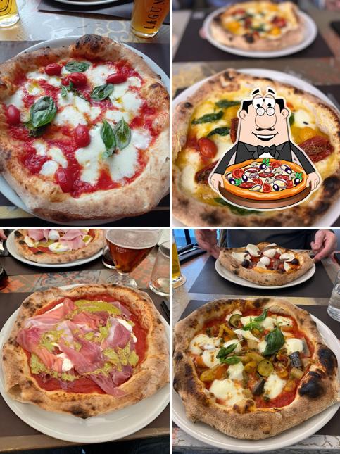 Scegli una pizza a Pizzeria Simpathy